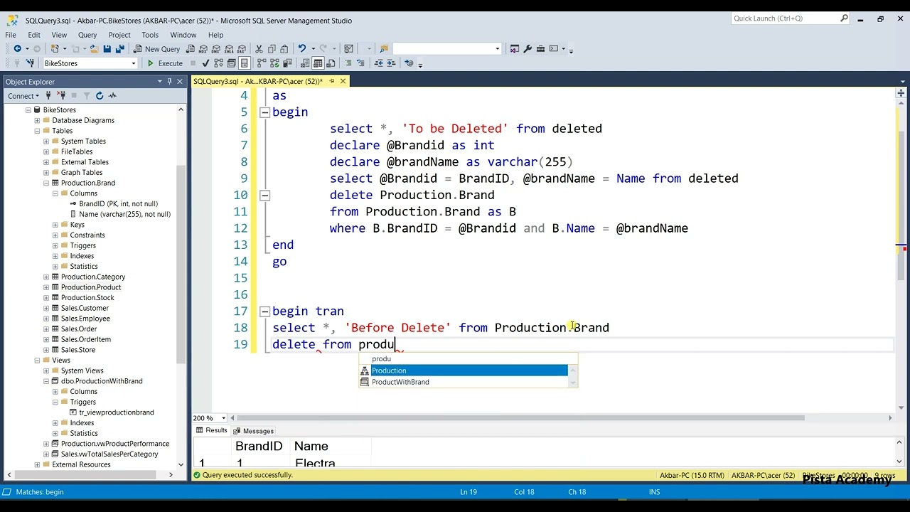 آموزش T-SQL - جلسه سی و چهار