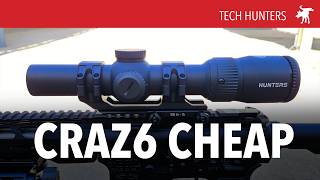 Crazy Cheap LPVO? Tech Hunters Z6 1-6x28