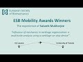 Esb mobility awards winners 2022 the experience of satanik mukherjee