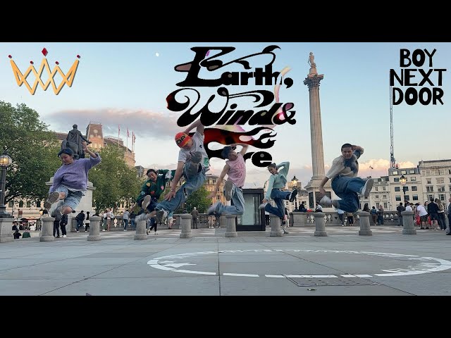 [KPOP IN PUBLIC] BOYNEXTDOOR (보이넥스트도어) -  ‘Earth, Wind & Fire’ Dance Cover | London [UJJN] class=