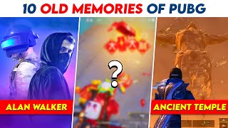 All 10+ *OLD MEMORIES* Of PUBG MOBILE 😱 That You Will Never Forget