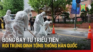 Bóng bay từ Triều Tiên rơi trúng Dinh Tổng thống Hàn Quốc | Tin tức | Tin quốc tế
