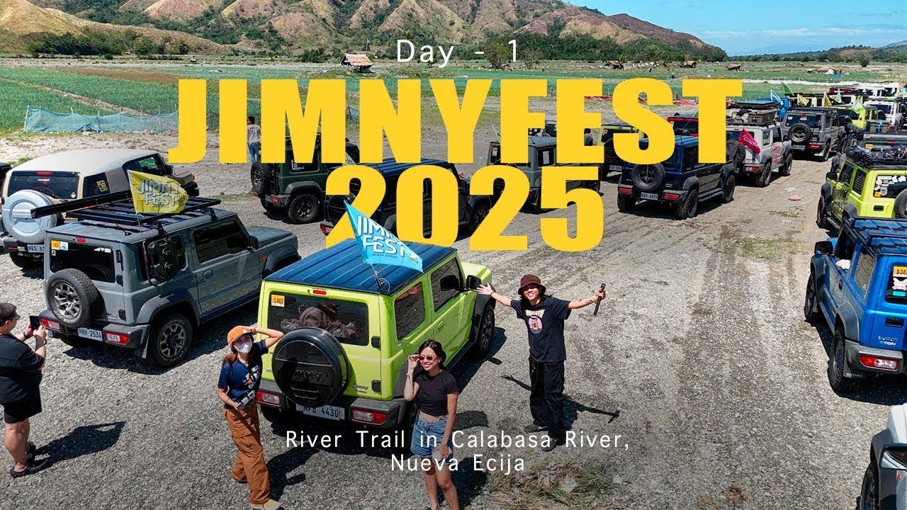 JIMNYFEST 2025 | River trail in Calabasa River, Nueva Ecija