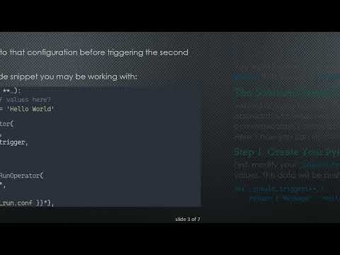 How to Set dag_run.conf Values with Airflow's TriggerDagRunOperator