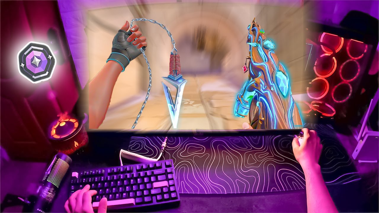 Beautiful Valorant & Beautiful Keyboard. VALORANT POV ASMR