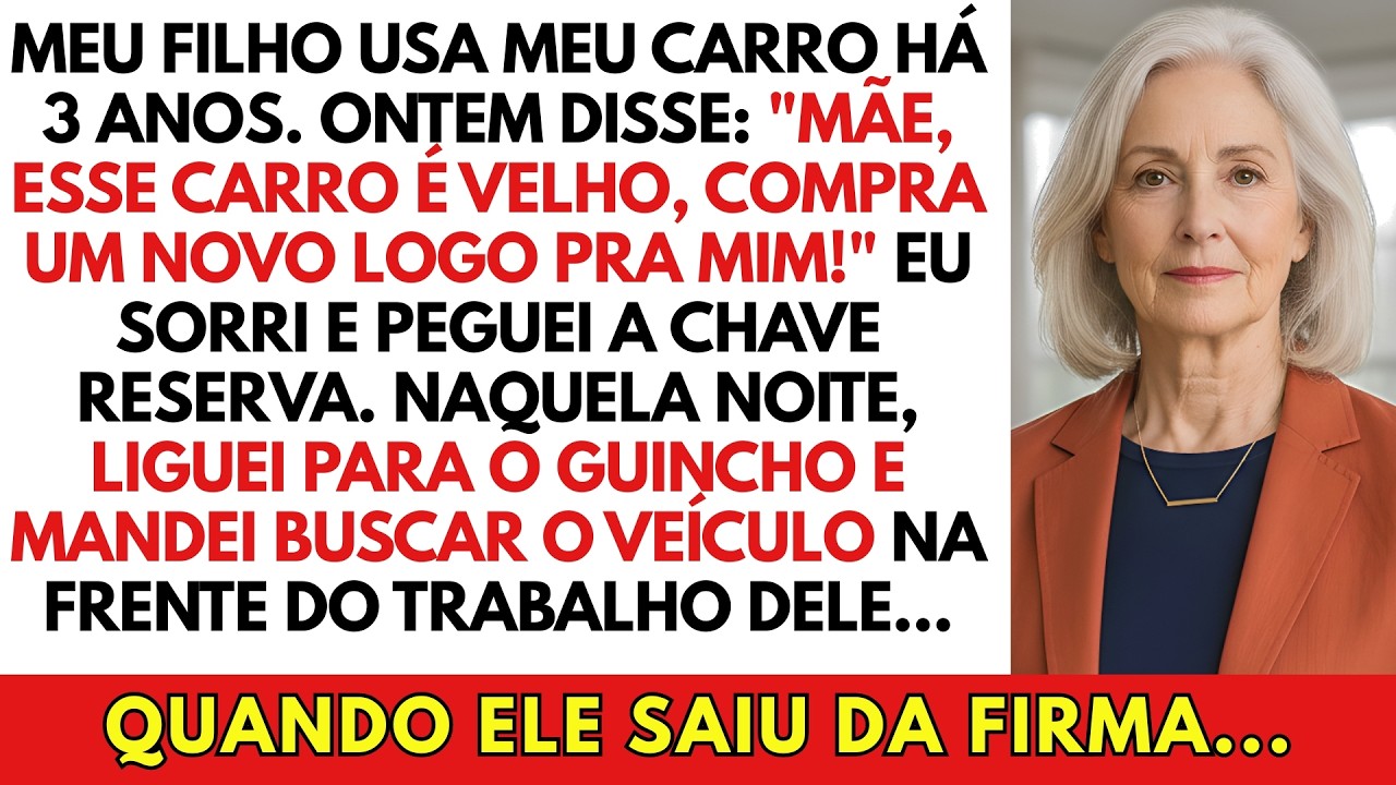 Uma terça-feira igual a qualquer outra. Eu estava sentada na minha poltrona, com o calor de Goiânia a fazer o ar tremer lá fora, quando a campainha tocou. Era o meu filho Marcos. Entrou sem me dar...