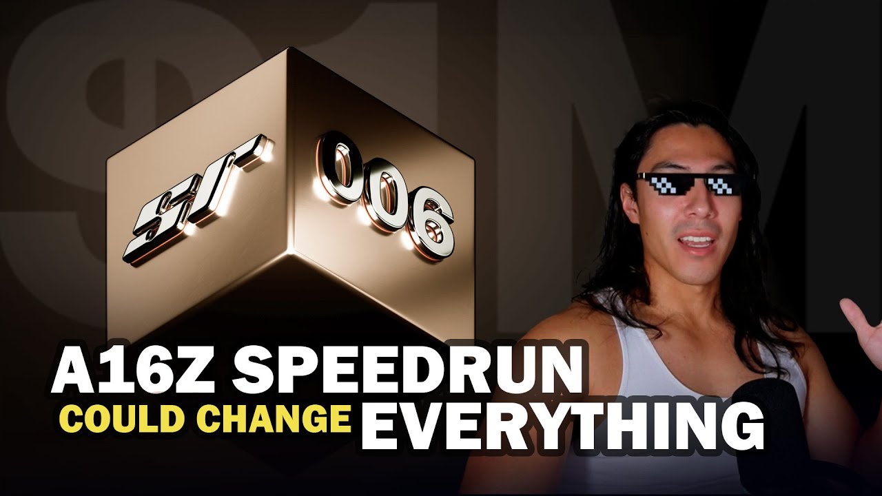 A16z Speedrun Pitch This Could Change Everything! - YouTube
