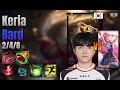 Keria Support Bard vs Seraphine lol KR solo rank Full Game 16.10 | 케리아 바드 vs 세라핀