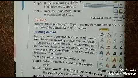 Class 5th|Chapter 4: Graphics In MS-Word 2010 (Part 2)