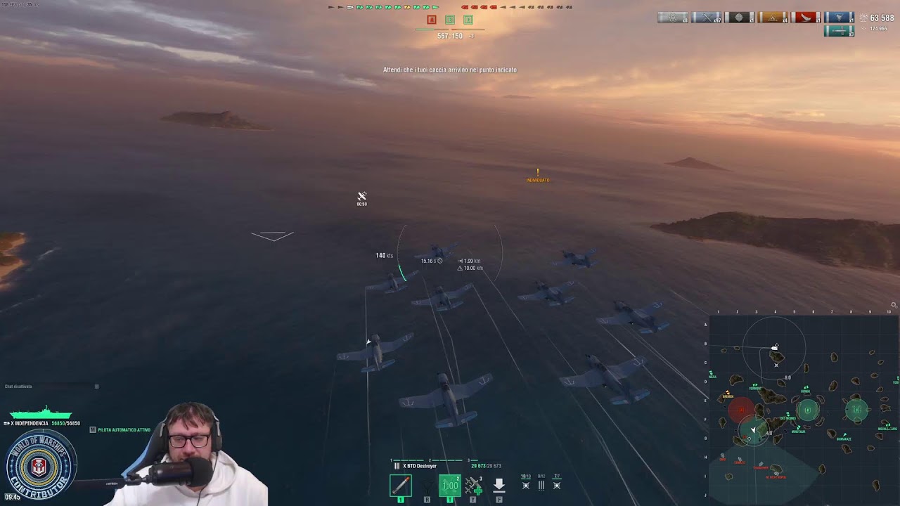 20:30–23:30 WOWS → WOSB 💡BUONASERA COMPAGNI!