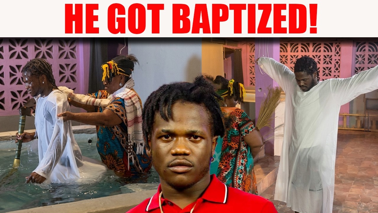 The HOLY GHOST Has ENTERED Jahshi! He Got Baptized This MORNING