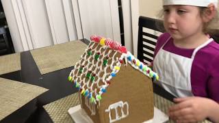 How to make gingerbread house - Как сделать пряничный дом