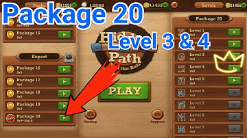 Roll the ball Hidden path || Expert  || package 20 || Level 3 || Level 4 || All Level
