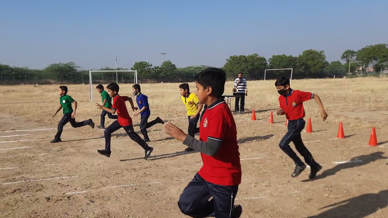Mini Sports Activity Primary Students Under Fit India Campaign At Kendriya Vidyalaya Banar Jodhpur