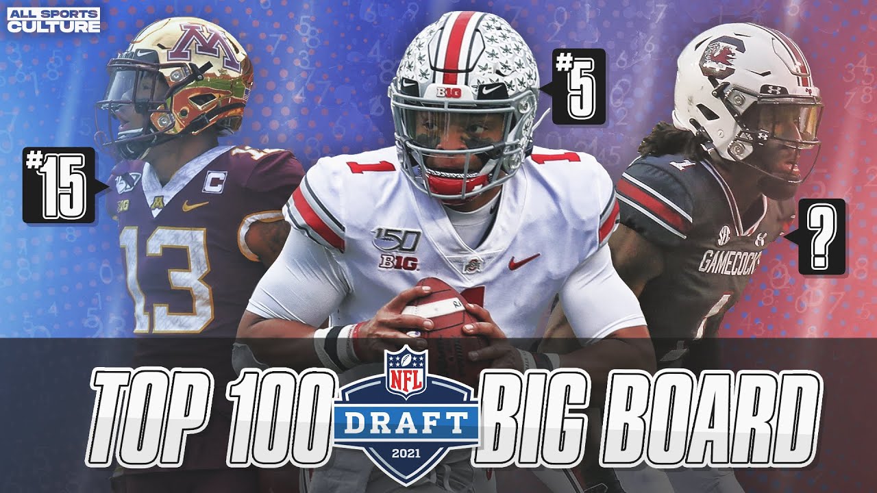 2021 NFL Draft Top 100 Big Board BREAKDOWN! My NFL Draft Prospect