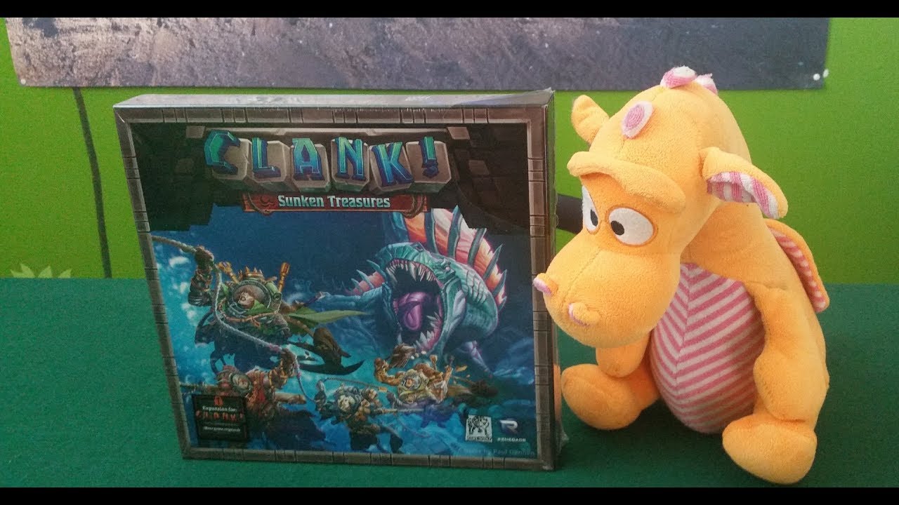 Clank! - Sunken treasures - Unboxing