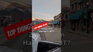 Things to do & see when you're in/near📍Hamilton, MT #montana