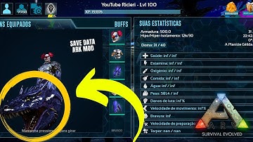 ARK MOBILE SAVE DATA || ALPHA DINO || INF STATS || UNLIMITED AMBER