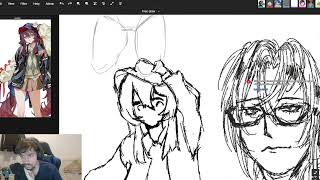 chill drawing stream part 2