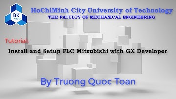 How to setup GX developer for PLC Mitsubishi