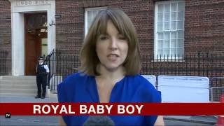 BBC News: Royal Baby Announcement - 22nd July 2013