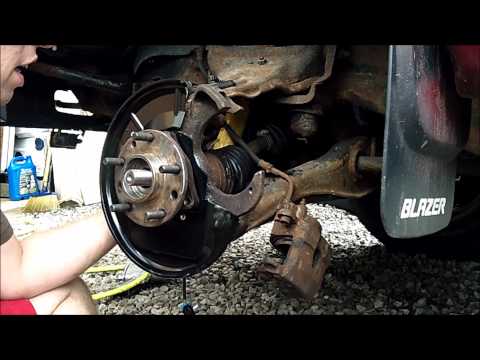 1997 Chevy Blazer driver front ABS Sensor & Wheel Bearing ...