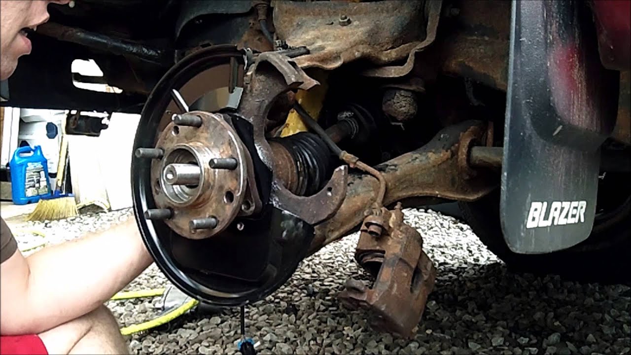 1997 Chevy Blazer driver front ABS Sensor & Wheel Bearing ...