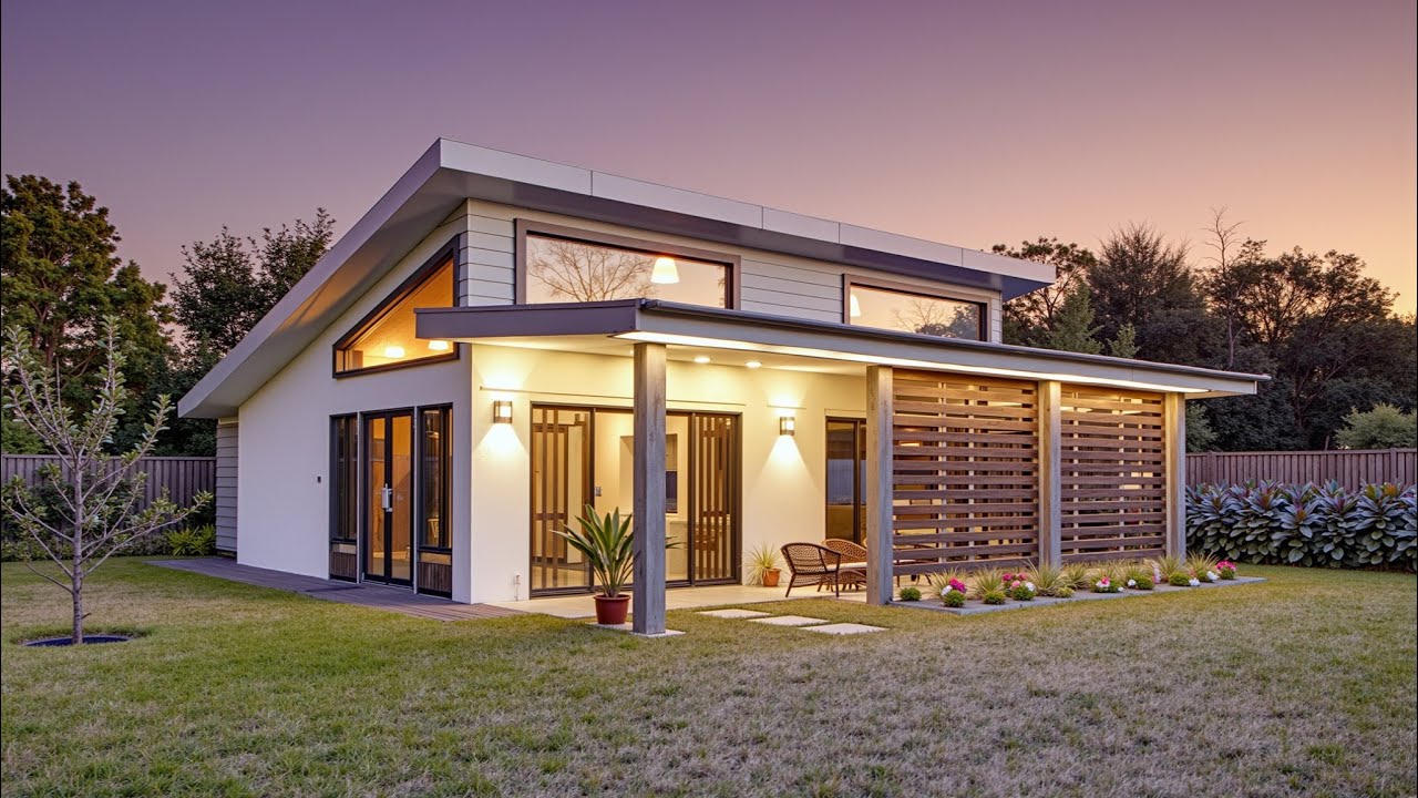 Modern Skillion Roof House Plan – 2 Bedrooms | Raked Ceilings | Covered Patio 94 1rh greenlane