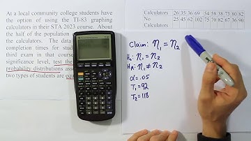 Performing a Wilcoxon Rank Sum Test in Nonparametric Statistics, Problem 3
