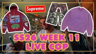 Supreme SS26 Week 11 Live Cop!