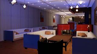 LUMION 8.5 PRO ANIMATION OF INTERIOR BAR LOUNGE