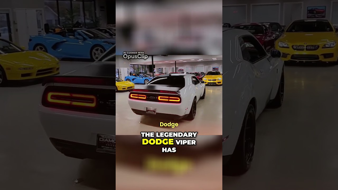 Top 10 Fastest Dodges: The Ultimate American Automotive Powerhouses! 