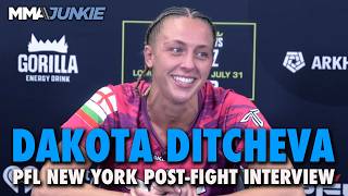 Dakota Ditcheva bothered by boos, expects Liz Carmouche title fight next | PFL New York