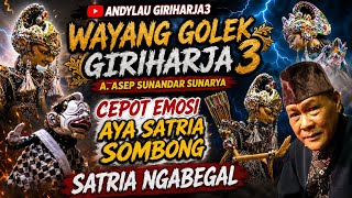 Cepot Amprok Jeung Satria anu Sombong & Majeg - WayangGolek Giriharja 3 A. Asep Sunandar s