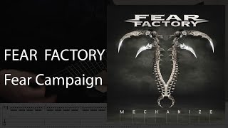 Fear Factory - Fear Campaign (Cover + TAB)