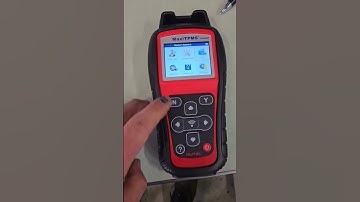Autel ts508wf tpms programmer cool feature. #automobile #mechanic