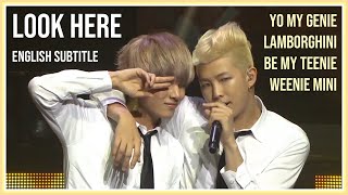 BTS - Look Here from The Red Bullet Tour 2015 (stage mix) [ENG SUB] [Full HD] Resimi