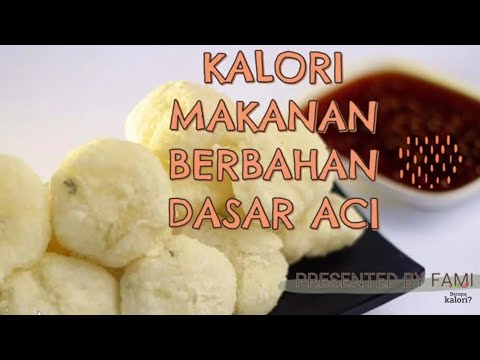 Kalori Cimol Dan Kentang