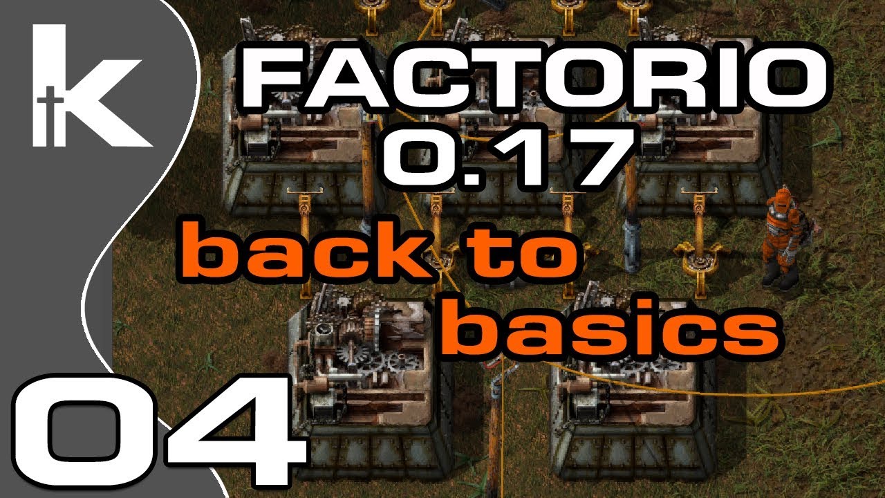 Factorio 0.17 | Back To Basics Ep 4 | Intermediate Products - YouTube
