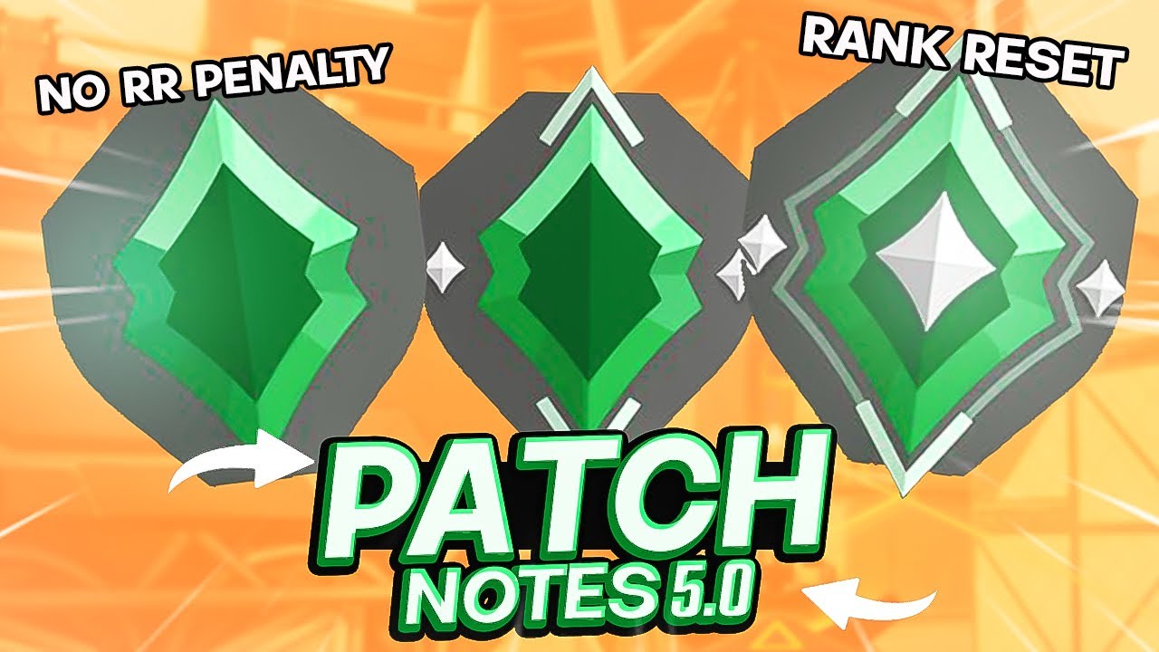 Valorant Patch notes 5.0 All NEW * RANK UPDATES * | NO RR PENALTY ON 5 STACK ? Release date ?
