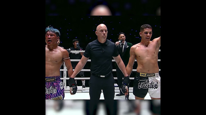 MAJOR UPSET 😳 Elies Abdelali outduels Thai sensation PTT by split decision at ONE Friday Fights 114!