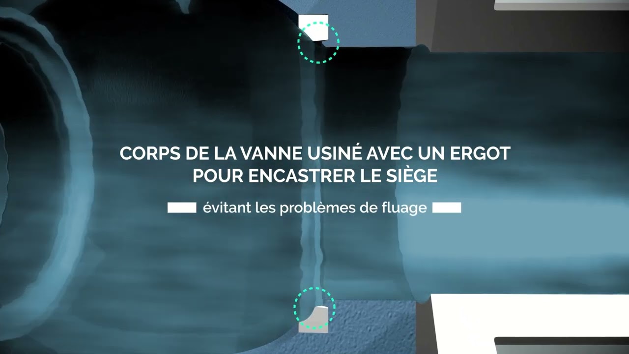 Vanne SFERACO JC Manuelle Siège avec ergot