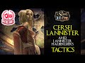 Cersei Lannister and Lannister Halberdiers Tactics for A Song of Ice and Fire the Miniatures Game