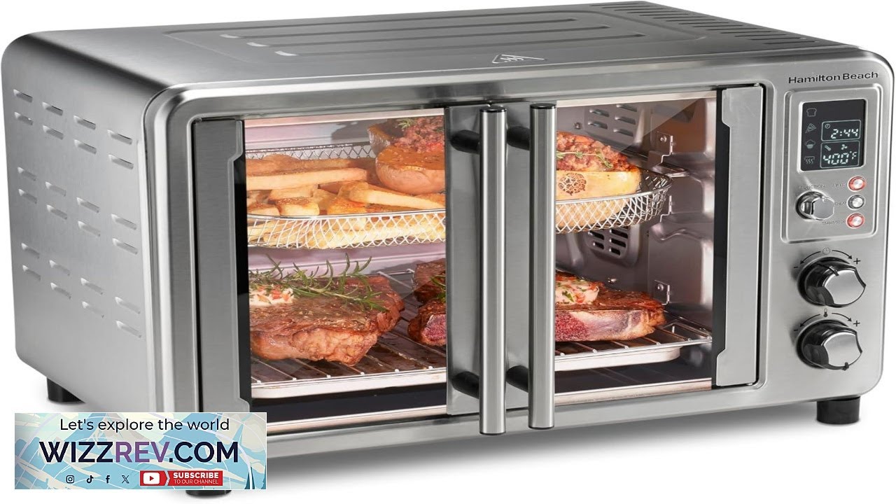 Hamilton Beach Sure Crisp 6 in 1 XL Digital Air Fryer Toaster Oven Combo