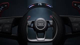 Audi cockpit upgrade solution. ⚡️ Carbon Fiber LED Steering Wheel|Magnetic LED Paddle Shifters 🏁