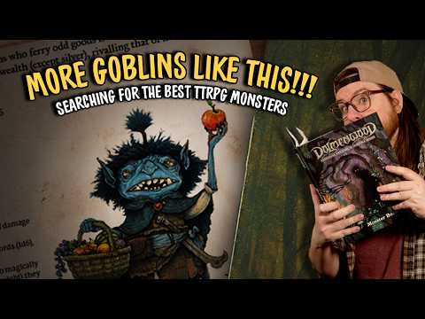 The Best TTRPG Goblin?! A Quest For Monsters! (Dolmenwood Goblins)