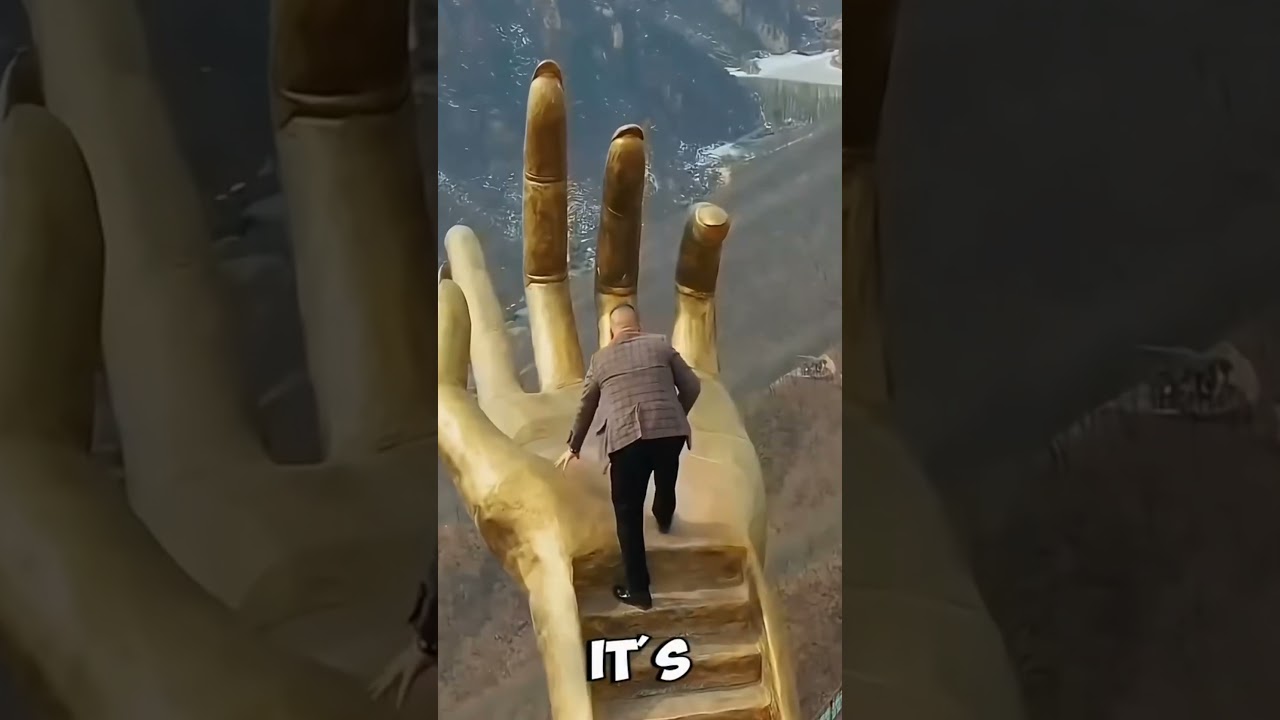 Speed Backflip Off the 'Hand of God' Statue