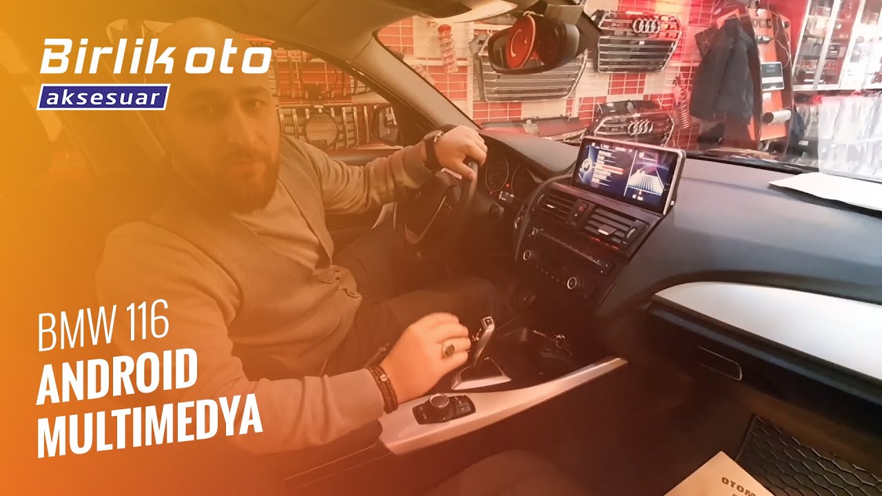 2016 BMW 116 // 10.1"inç Android Multimedya Uygulamamız