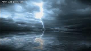 Loud Thunderstorm Sounds - NO RAIN - Heavy Thunder and Lightning for Sleeping