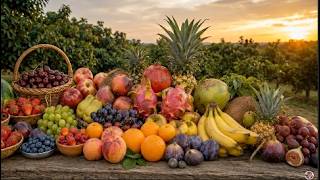 Ultimate Fruit Harvest Compilation | Nature Sounds Only 🍇🥭 screenshot 5